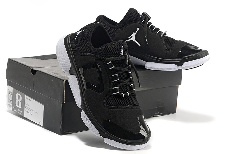 2013 Air Jordan Running Shoes Black White