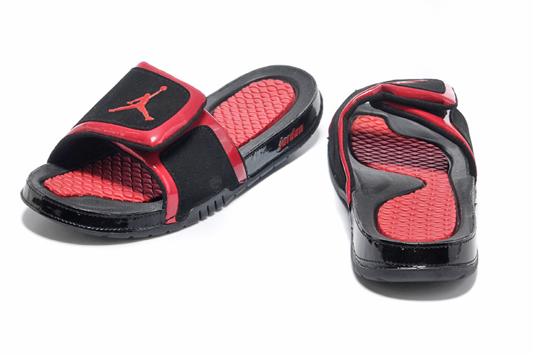 2013 Jordan Hydro 2 Black Red Slipper