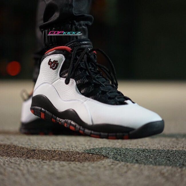 2015 Air Jordan 10 White Black Shoes For Women - Click Image to Close