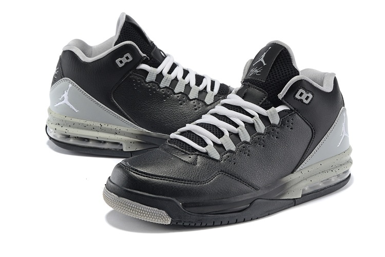 2015 Air Jordan Flight Original 2 Black Grey Jumpman - Click Image to Close