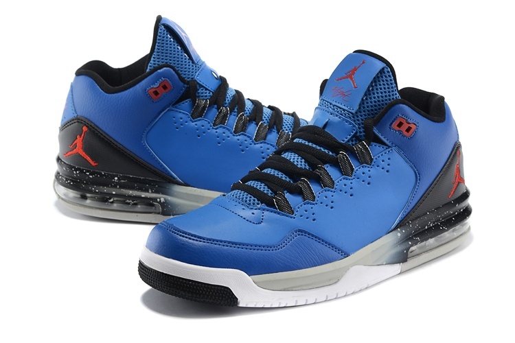 2015 Air Jordan Flight Original 2 Blue Black Red Jumpman - Click Image to Close