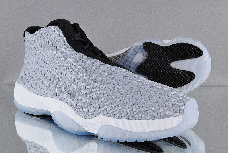 2015 Air Jordan Future Grey Black Whihte Shoes