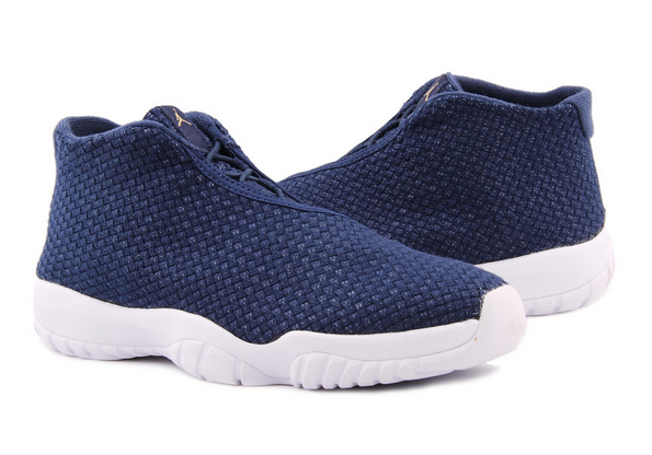 2015 Deep Blue White Jordan Future 11 Shoes