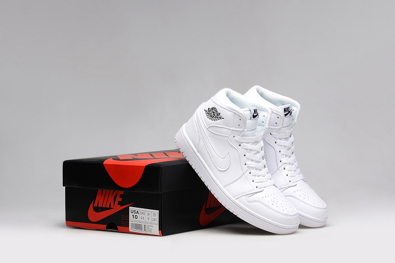 2015 Jordan 1 All White Women Shoes