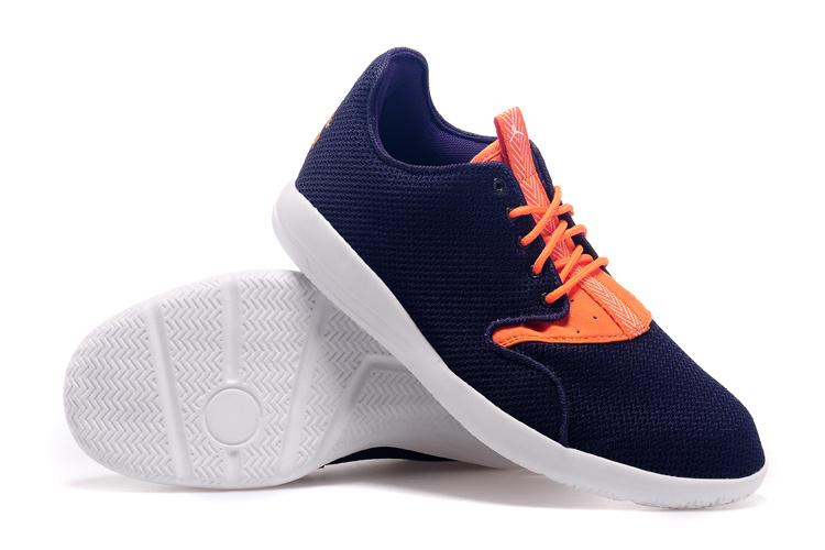 2015 Jordan Elipse Blue Orange White Shoes - Click Image to Close