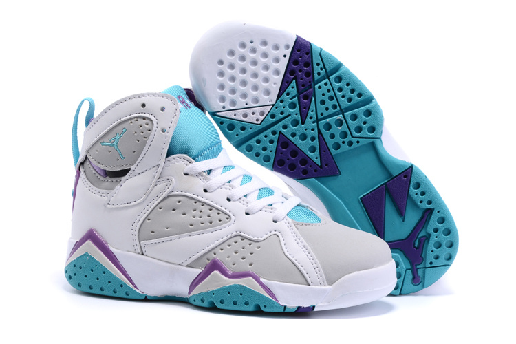 light blue jordan 7