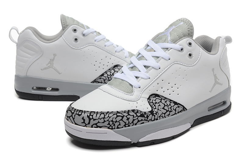 2015 Original Jordan Cement Grey White Grey Shoes - Click Image to Close