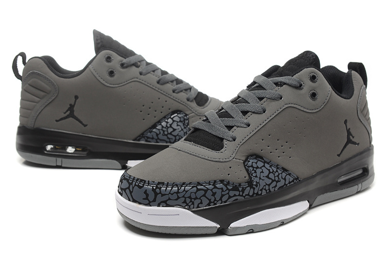 2015 Original Jordan Dark Grey Cement Black White Shoes - Click Image to Close