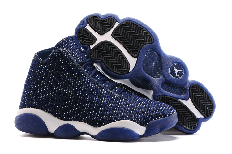 2016 Air Jordan Horizon of AJ13 Royal Blue White Shoes - Click Image to Close