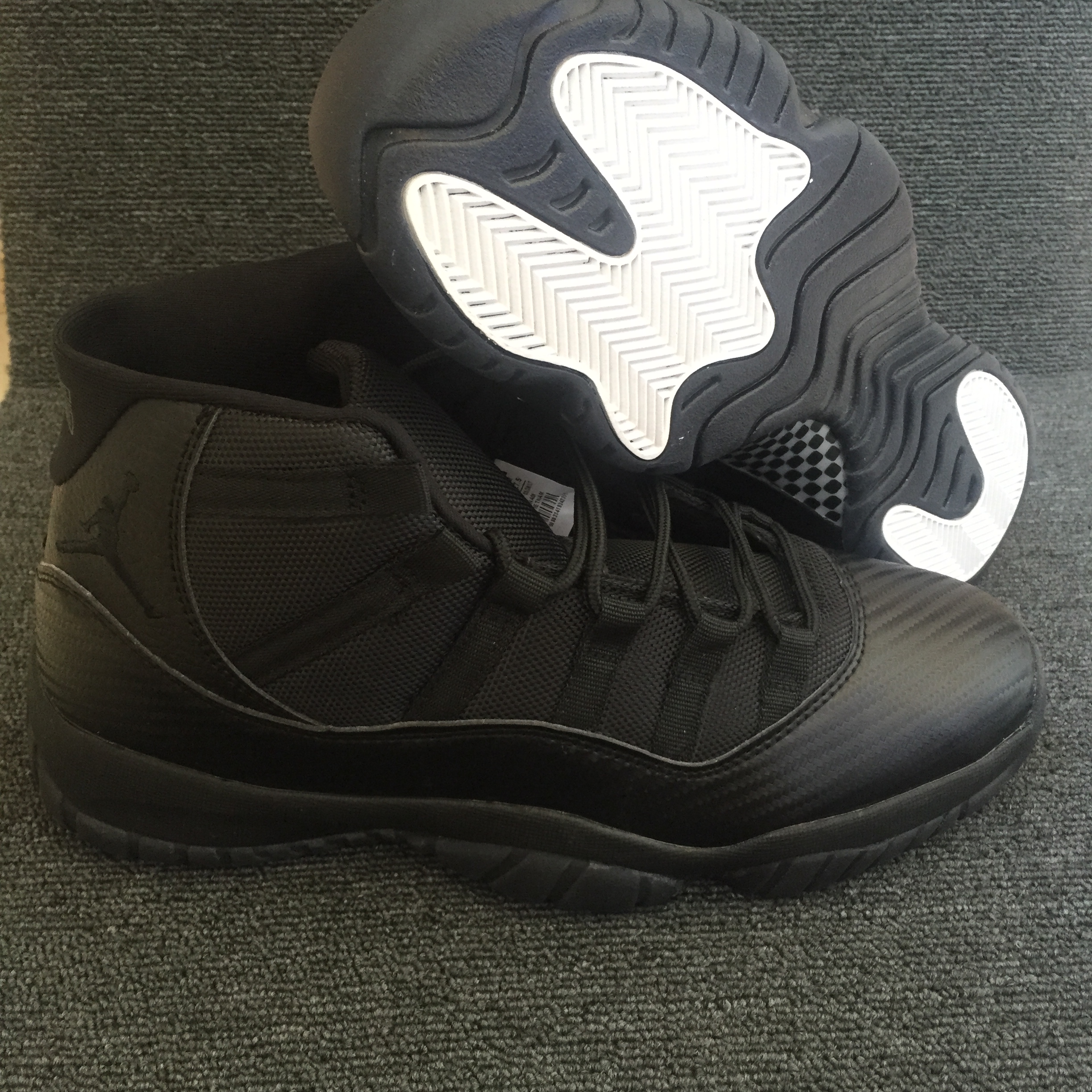 2017 Air Jordan 11 Cool Black Shoes - Click Image to Close