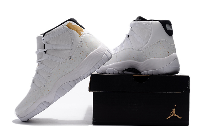 2017 Air Jordan 11 White Cat Shoes - Click Image to Close