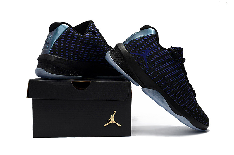 2017 Air Jordan Basketball SHoes Black Blue
