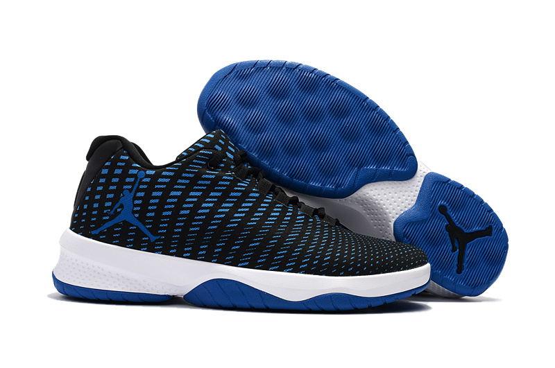 2017 Air Jordan Basketball SHoes Black White Blue