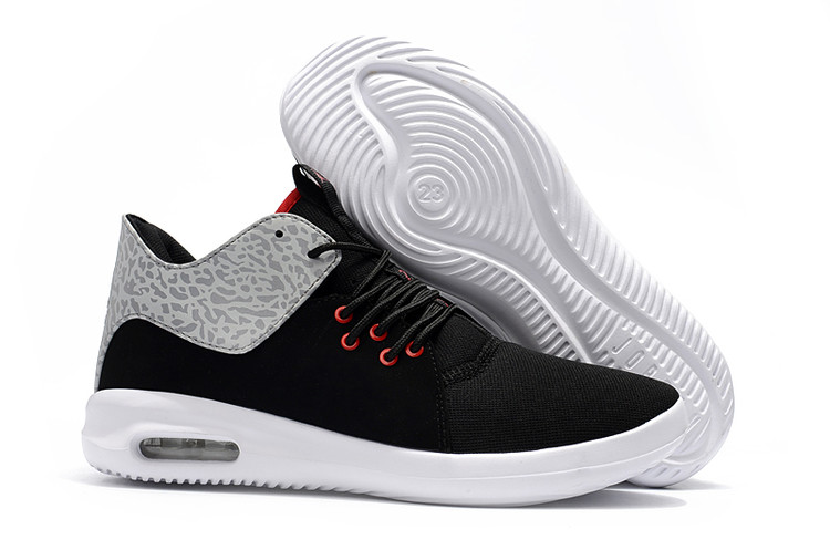 2018 Air Jordan Running Shoes Black Cement Grey
