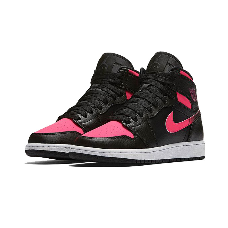 Air Jordan 1 GS Vivid Pink 3M Shoes - Click Image to Close