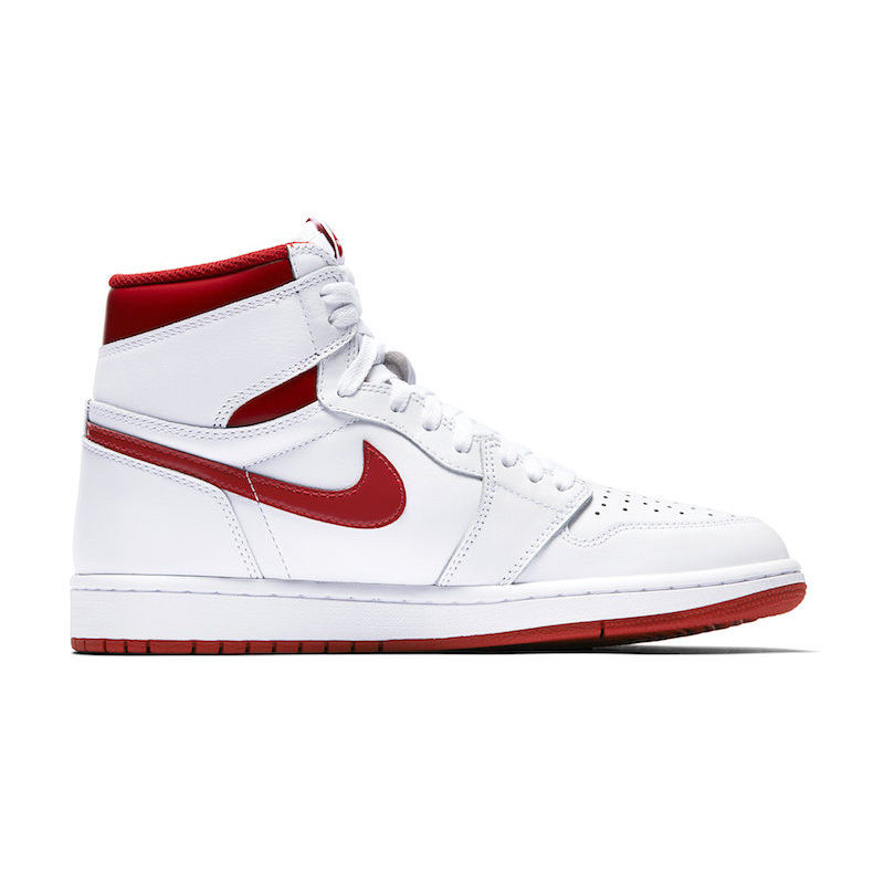 Women Air Jordan 1 OG Metallic Red Shoes - Click Image to Close