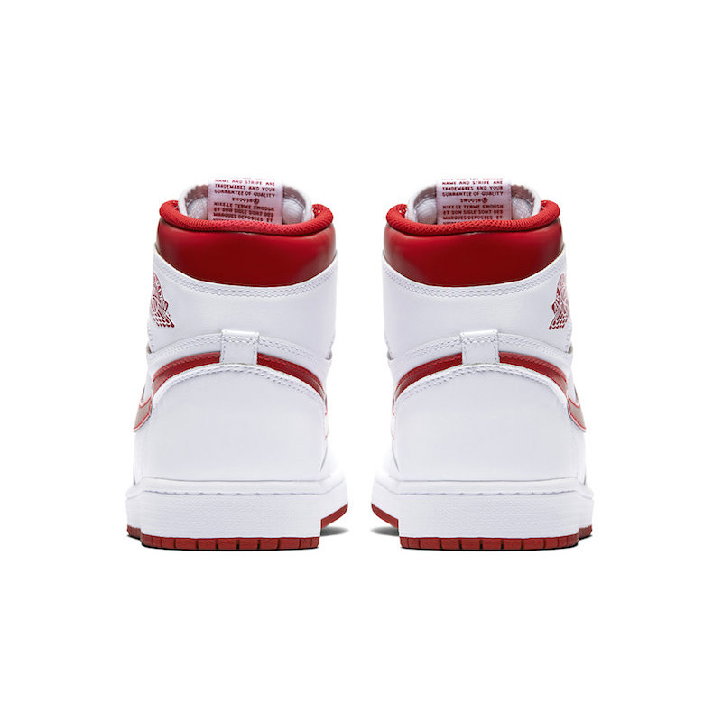 Women Air Jordan 1 OG Metallic Red Shoes - Click Image to Close