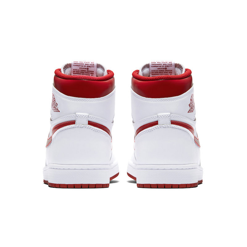 Women Air Jordan 1 OG Metallic Red Shoes