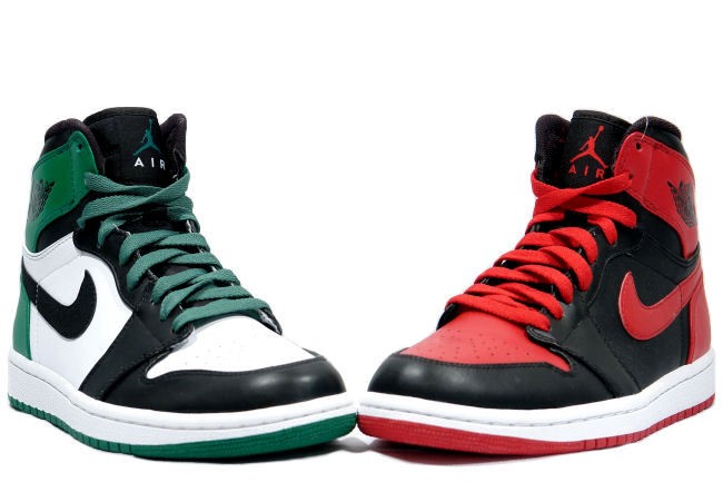 Air Jordan 1 Retro DMP Bulls And Celtics Colorways Shoes