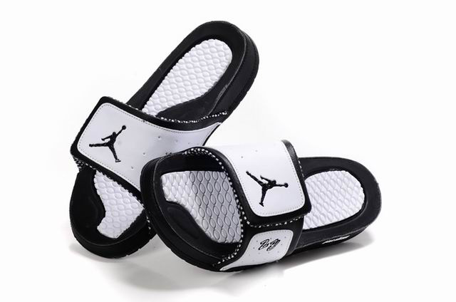 Air Jordan 10 Slipper Black White