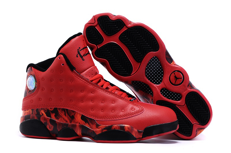 Air Jordan 13 Ray Allen Heat Team Shoes_