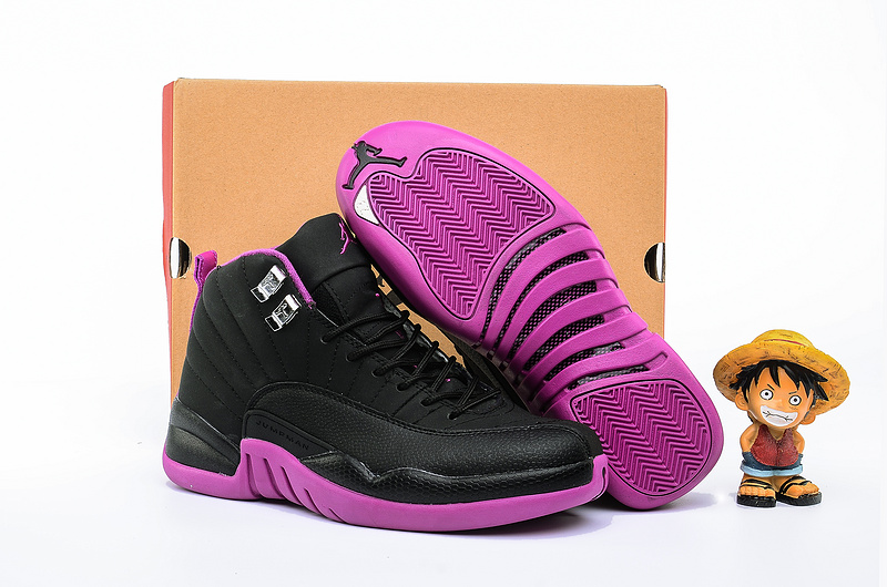 Air Jordan 12 GS Hyper Violet Shoes - Click Image to Close