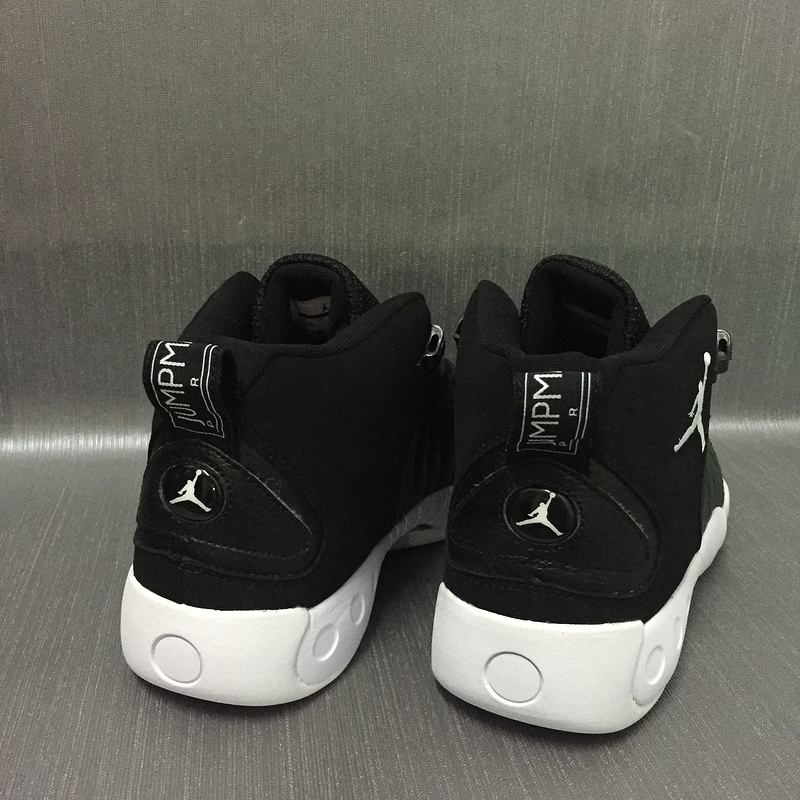 Air Jordan 12.5 Black White Shoes - Click Image to Close