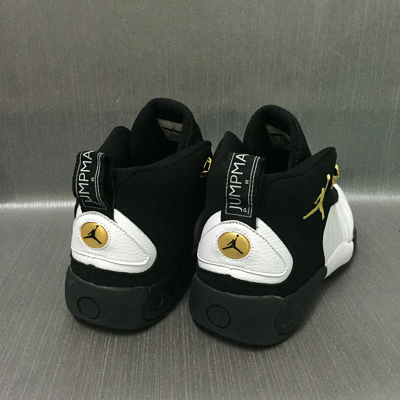 Air Jordan 12.5 White Black Yellow Shoes - Click Image to Close