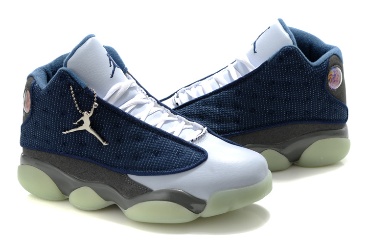 Midnight Air Jordan 13 Blue White