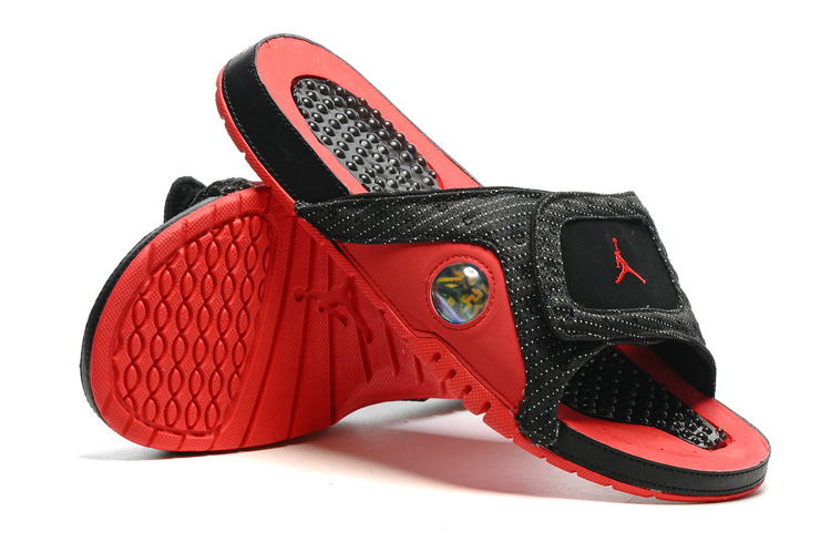 Air Jordan 13 Retro Hydro Black Red - Click Image to Close