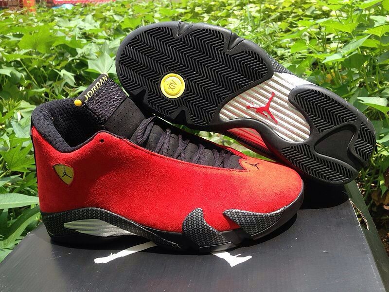 Air Jordan 14 Red Ferri Basektball Shoes