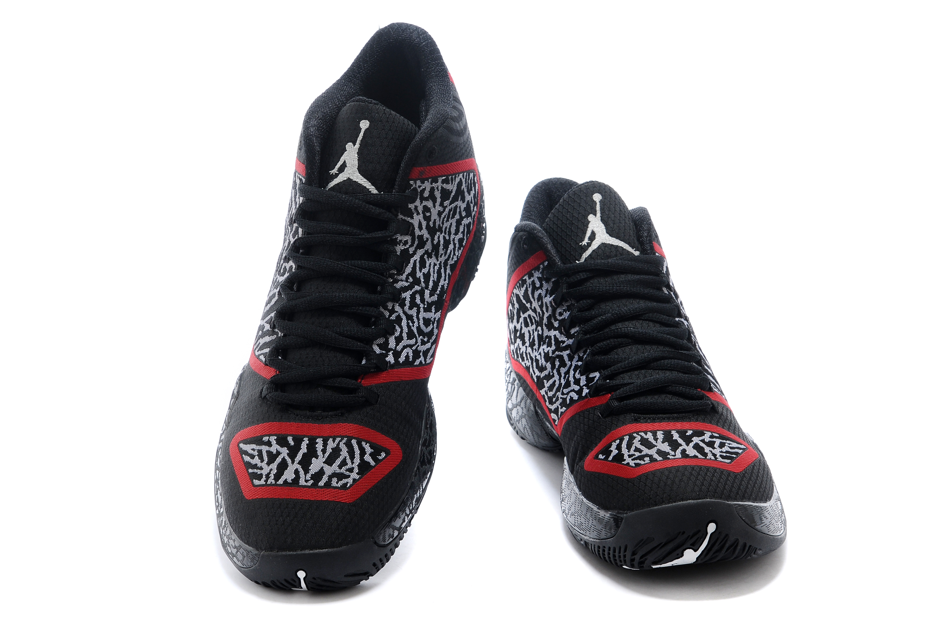 Air Jordan 29 Black Red White Basketball Shoes