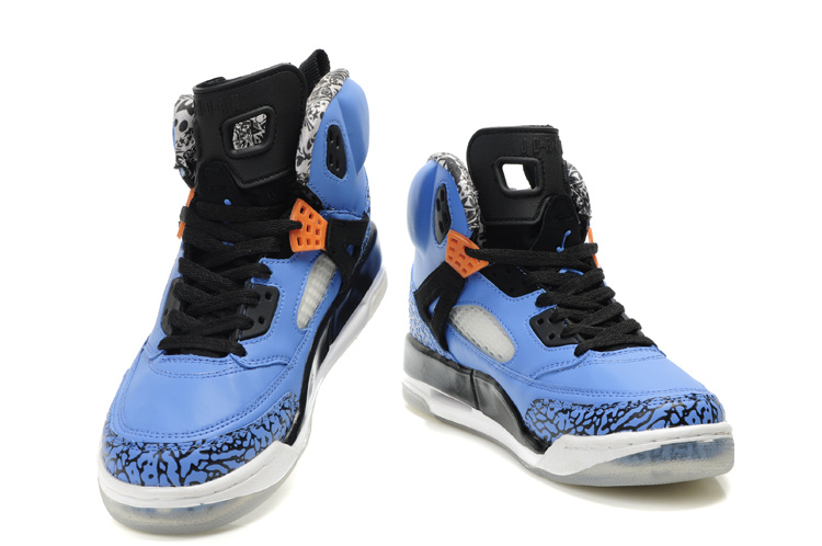 Air Jordan Shoes 3.5 Black Blue - Click Image to Close