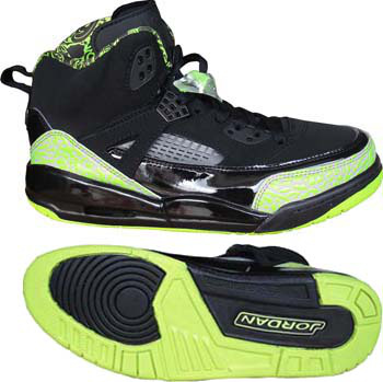 Air Jordan Shoes 3.5 Black Green
