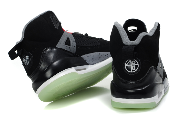 Midnight Air Jordan 3.5 Black Grey White Shoes - Click Image to Close