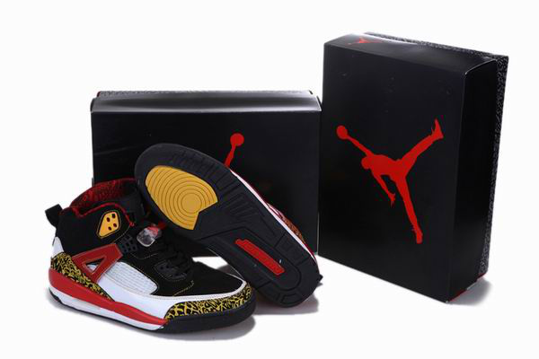 2012 Air Jordan 3.5 Reissue Balck White Red Yellow Shoes - Click Image to Close