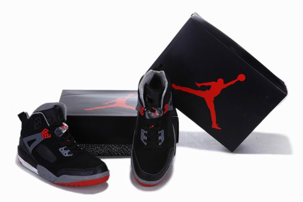 2012 Air Jordan 3.5 Reissue Black Grey White Red Shoes - Click Image to Close