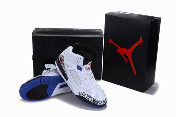 2012 Air Jordan 3.5 Reissue White Black Blue Cement Shoes - Click Image to Close