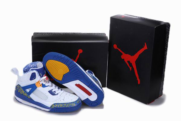 2012 Air Jordan 3.5 Reissue White Blue Yellow Shoes