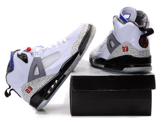 Air Jordan Shoes 3.5 White Grey Blue