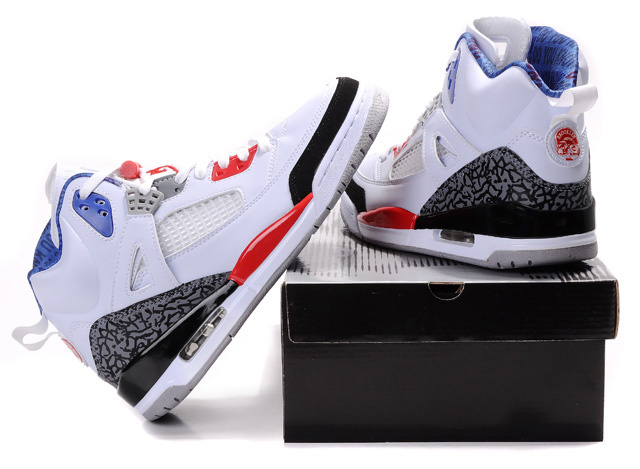 Air Jordan Shoes 3.5 White Grey Red