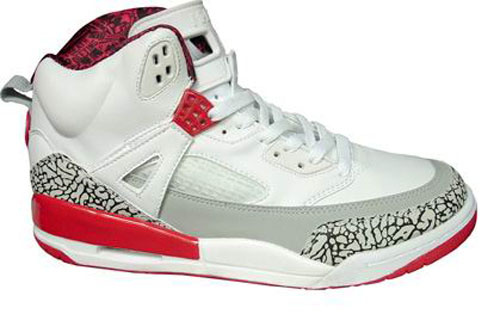 Air Jordan Shoes 3.5 White Red - Click Image to Close