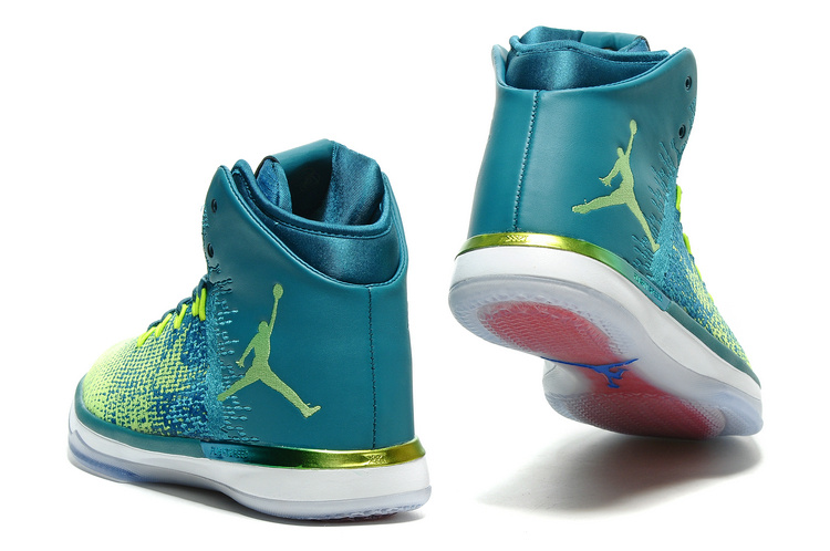 Air Jordan 31 Blue Green Shoes
