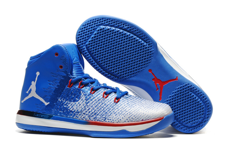 Air Jordan 31 Blue White Red Shoes