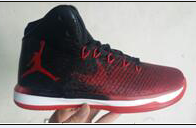 Air Jordan 31 Red Black White Shoes - Click Image to Close