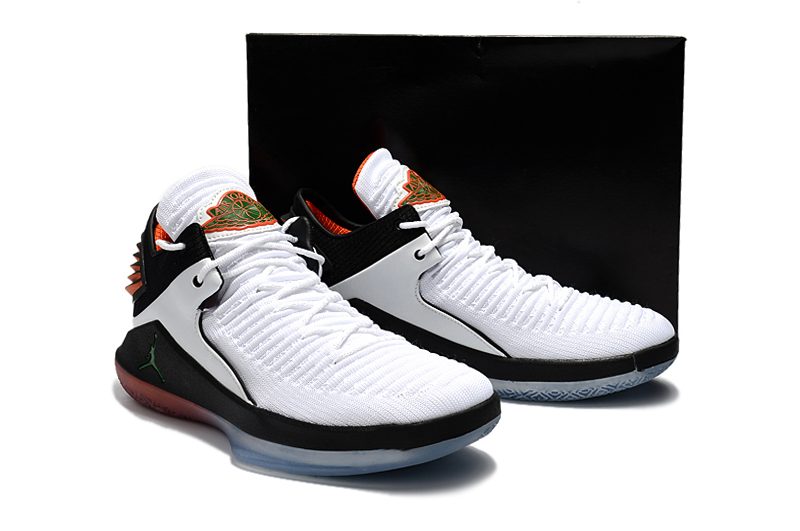 Air Jordan 32 Low White Black Red Shoes - Click Image to Close