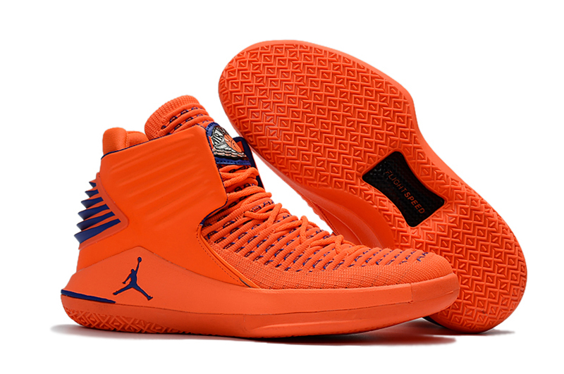 Air Jordan 32 Orange Blue Shoes