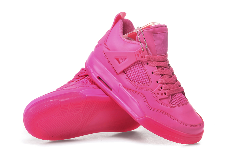 Air Jordan 4 Cool Pink Basketball Shoes