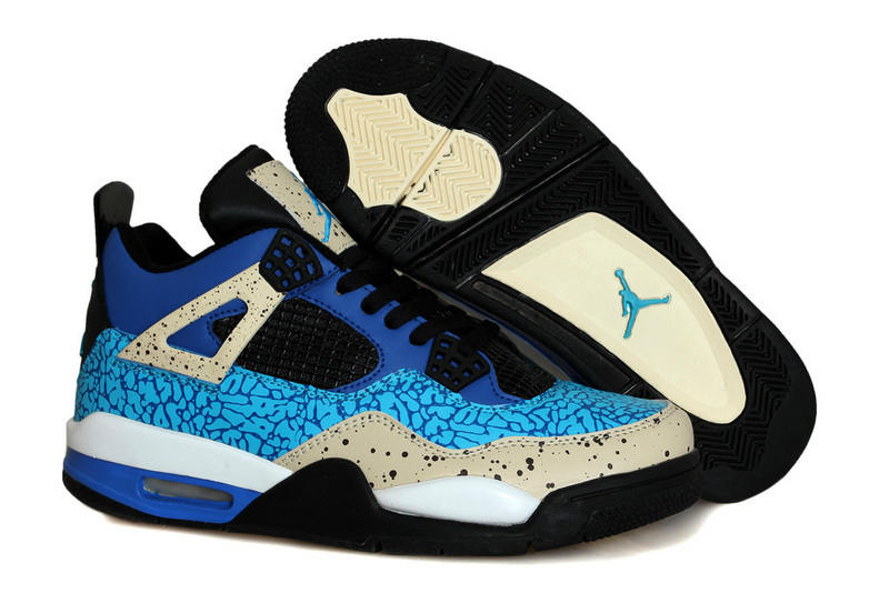 2015 Air Jordan 4 Retro Cookie Monster Shoes