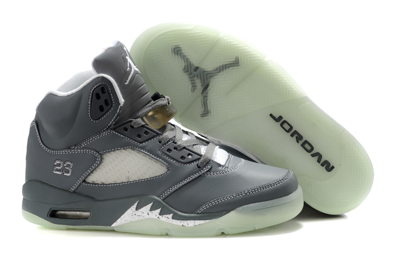 Midnight Air Jordan 5 All Grey